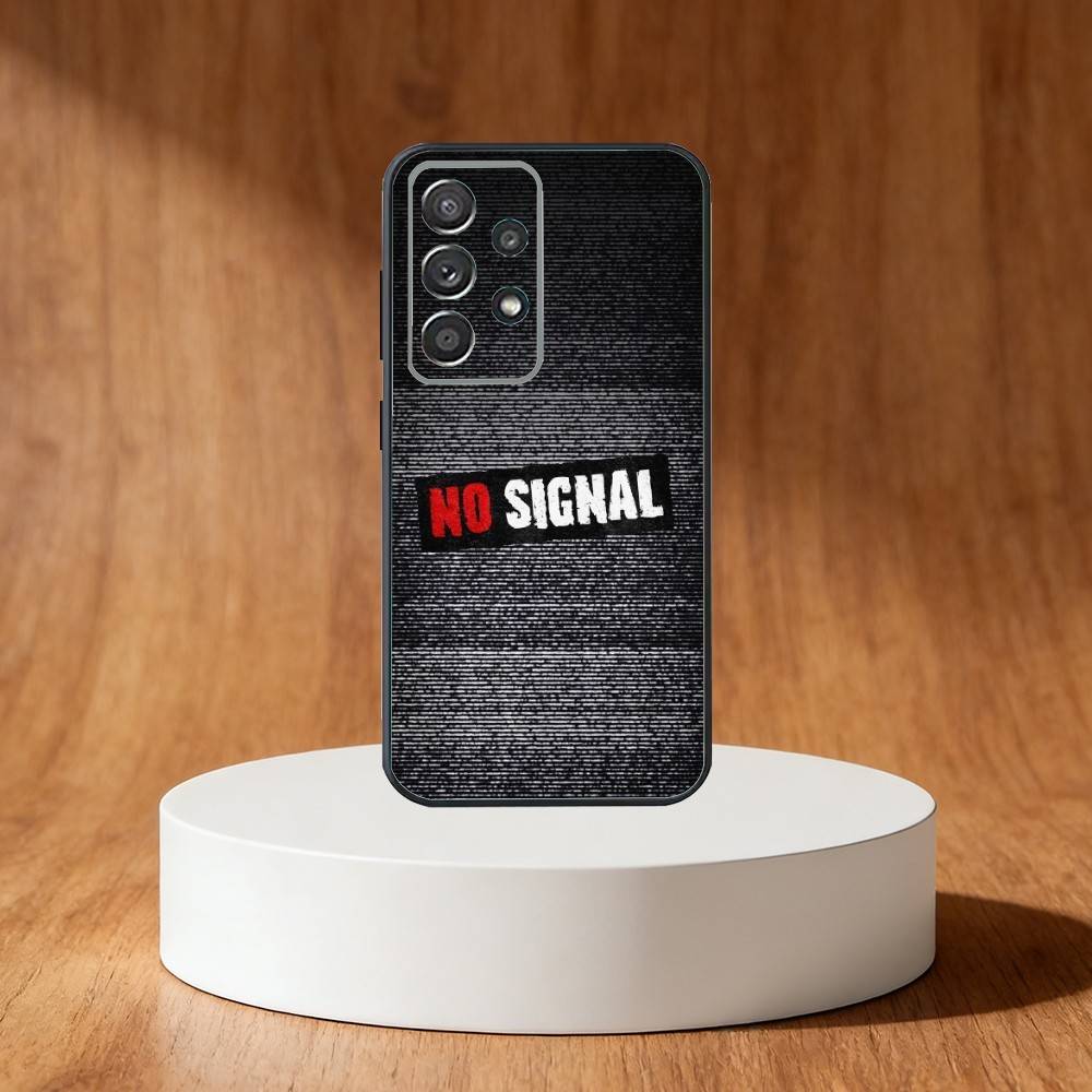 

No Signal TV ART Phone Case For Samsung S25,S24,S21,S22,S23,S30,Ultra,S20,Plus,Fe,Note,10,9,5G Black Cover Samsung S23ULTRA5G