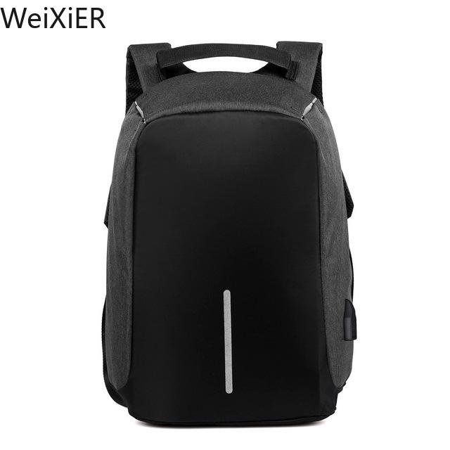 Women's Handbag and Backpack Anti-theft Bag Men Laptop Rucksack Travel Large Capacity Business USB Charge College Student School Shoulder Bags