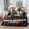 Disco Elysium Spiel Gamer Cartoon Decke, Weiche Überwurfdecke für Zuhause Schlafzimmer Bett Sofa Picknick Reise Büro Abdeckdecke Kinder