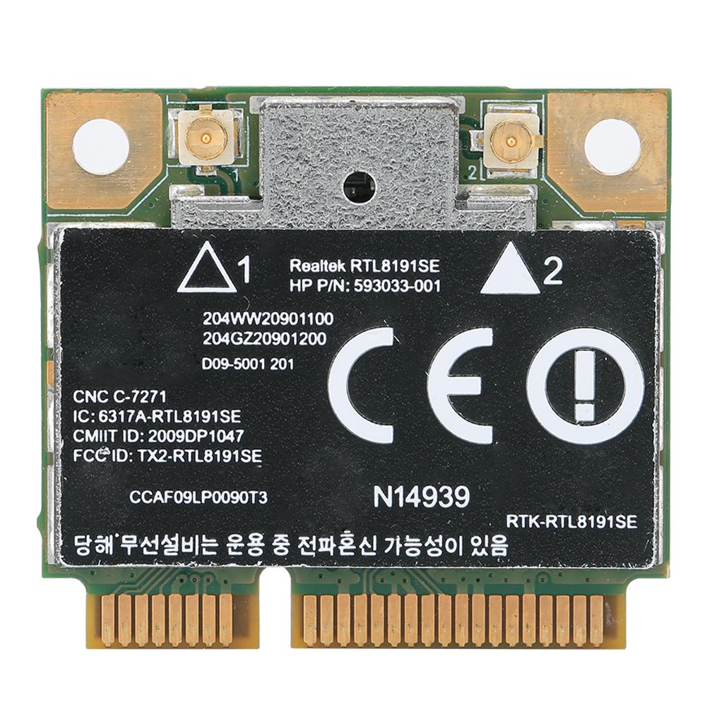 

For RealTek RTL8191SE Mini PCI-E 300M Wireless Network Card 593533-001 for CQ42 G42