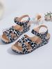 Platform Sandals Summer Fashion Women Wedges Retro Leopard Print Outdoor Casual Beach Peep Toe Sandalias Mujer Plus Size 35-44
