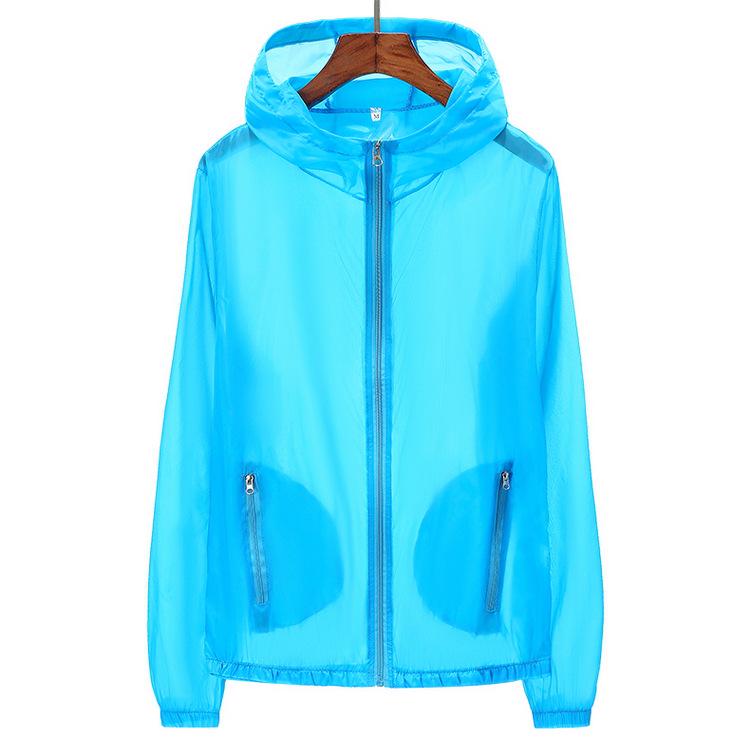 Plus Size UV Protection Summer Windbreaker for Couples - Outdoor Fishing Jacket with Custom Logo