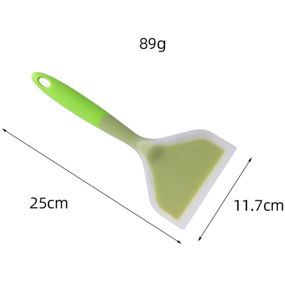 Multi Color Nonstick Frying Spatula Silicone Baking Frying Pan Shovel Spoon Household Shovel Cake Cream Scraper Kitchen Tools
