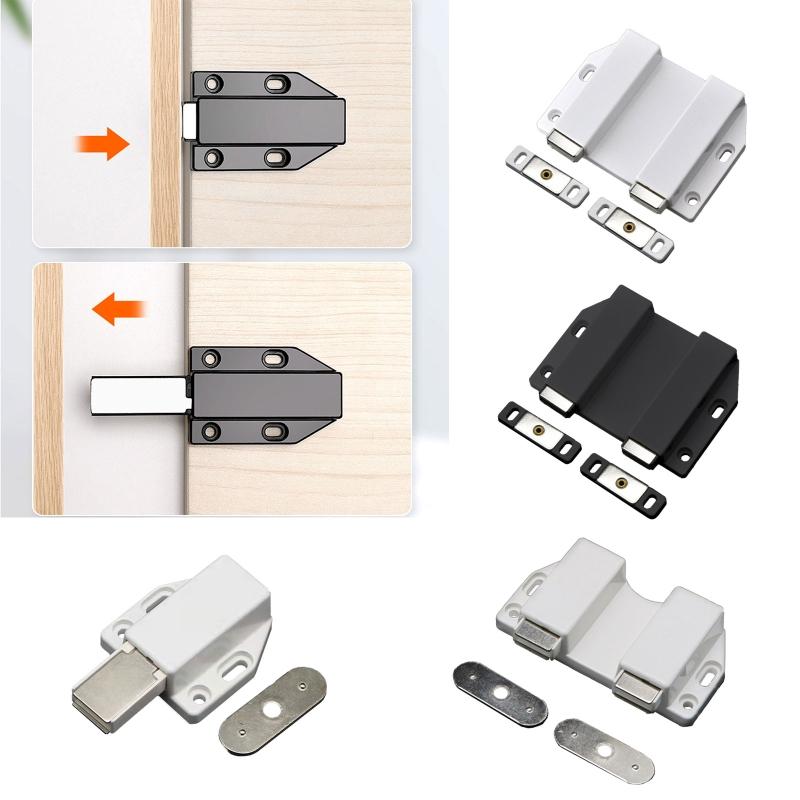 Portable Magnetic for Touch for Latch Convenient Push Cabinet Latches for Home Doors Drawers Push To Open Pressure for T