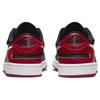Jordan 1 Low FlyEase Czarny Biały Gym Red DM1206-066
