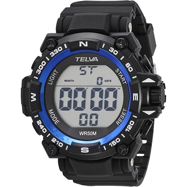 CREPHA TE-D375 Unisex Digital Wrist Watch TE-D375-BL TE-D375-BK Gift Casual Business Sports Student