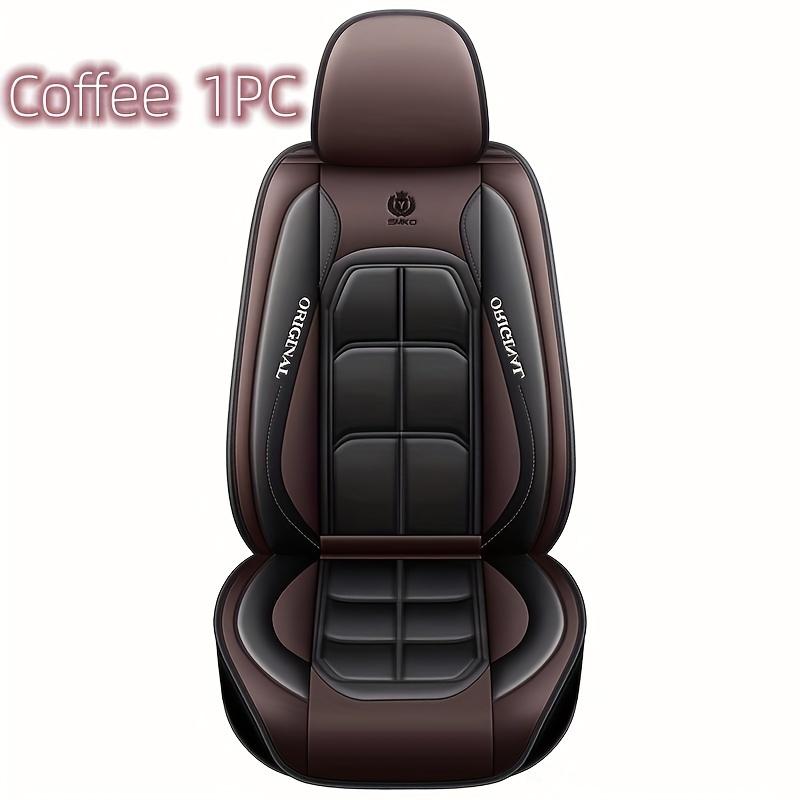 1 pz Coprisedile Auto Premium 4D in Pelle PU, Coprisedile Auto Generale, Protezione Cuscino, SUV Fuoristrada Regolabile Per tutte le stagioni Accessori Automobilistici