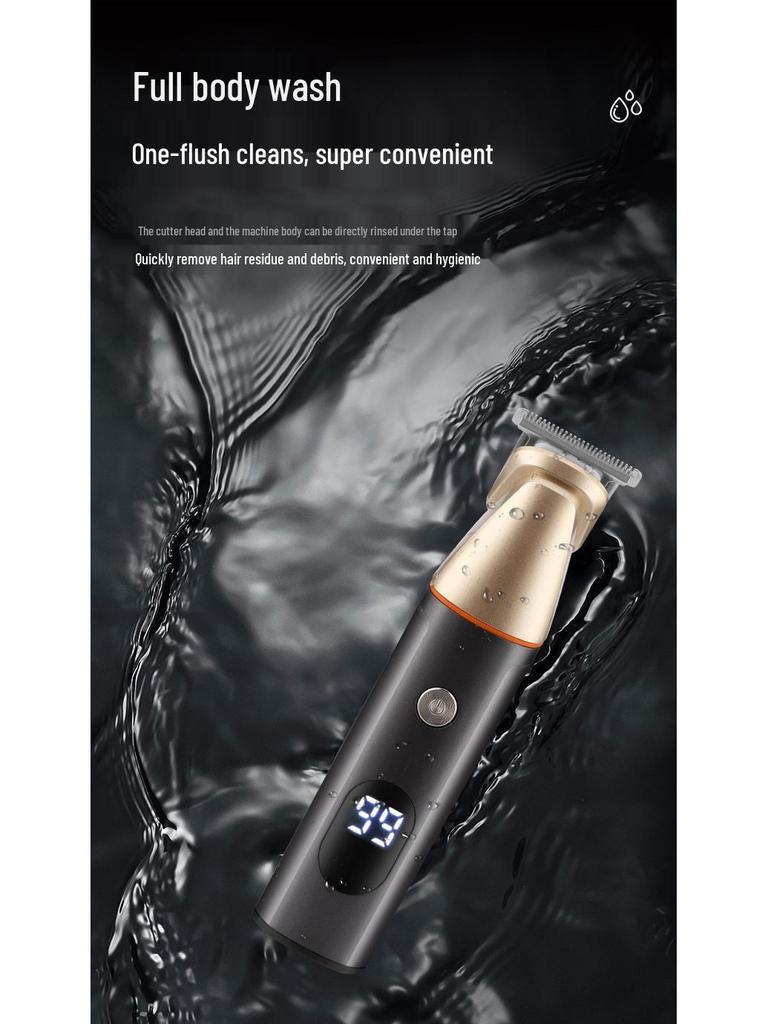 Men's Multifunctional Waterproof Electric Shaver and Hair Trimmer Set