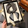 Silk scarf women's neck new scarf with coat 70 small square scarf scarf mother high-end scarf