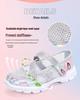 Mesh Girls' Summer Sneakers - Hollow, Breathable, Trendy Princess Shoes for Little Girls
