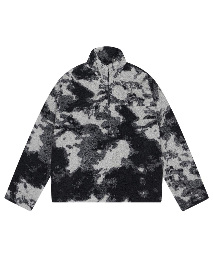 Sunday Fruit Market Sherpa Pullover Charcoal