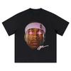 Big Head Allen Iverson TEE Print Short Sleeve T-Shir