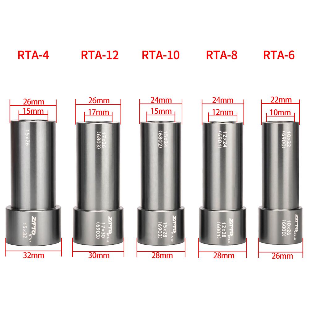 1 Set Bike Hub Bearing Install and Remove Tool Bicycle Bottom Bracket Press Kit