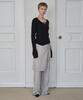 Simeteuligpeosenteu Silky Skirt & Pants / Ash Beige