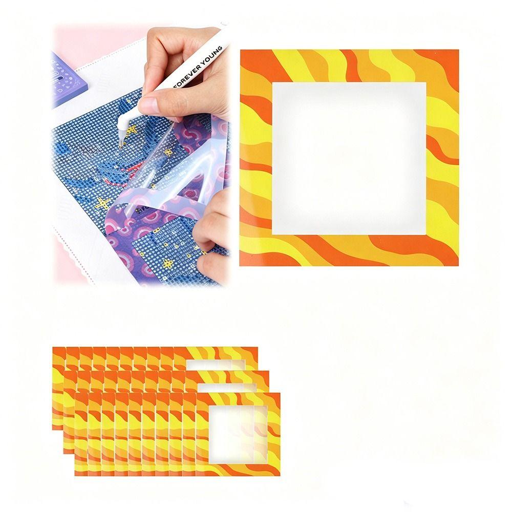 6/12Pcs Protective Frame Diamond Painting Release Film  Diamond Painting Accessory