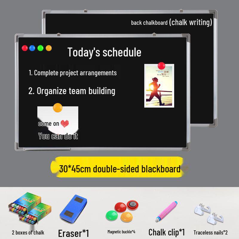 

Магнітна настінна дитяча дошка для малювання крейдою: Стирання Письмо та Навчальний Інструмент