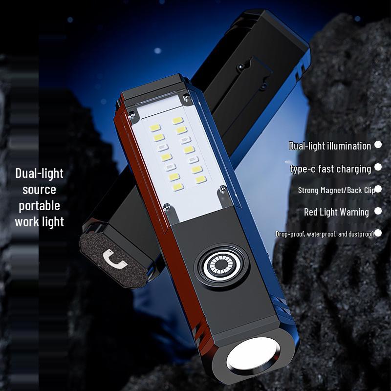 Rechargeable Mini Flashlight: Multifunctional Tent & Emergency Light for Camping & Home