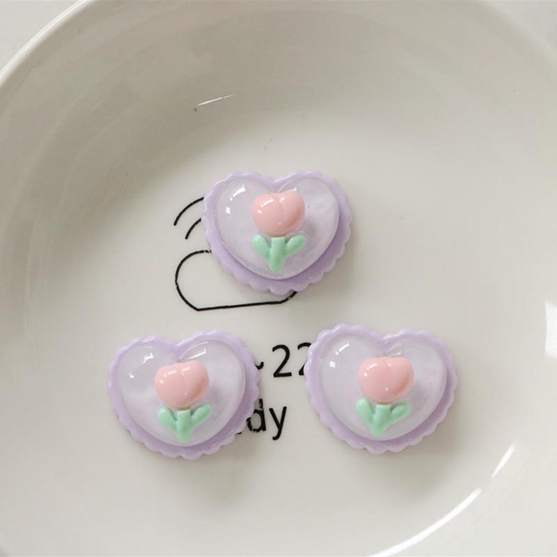 10Pcs New Cute Cartoon Mini Bear Rabbit Flat Back Resin Scrapbook Diy Jewelry Hairpin Craft Decoration Accessories A59