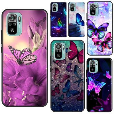 Beautiful Butterfly For Redmi Note 10 Pro Case For Redmi Note 11 Pro Note 8 9 Pro 9S 10S 11S 9C 9A 9T Cover