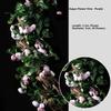 Plastic Silk Artificial Australian Rose Vine 10 Colors 1.8m 54 Heads Hanging Flowers Bud Rattan Wall Decor Rattan