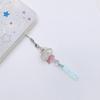 Multipurpose Jellyfish Chimes Phone Charm for Phones and Keys Decoration Handmade with Scratch Resistant Materials