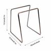Coffee Filter Stand, Manual Pour-Over Drip, Acid-Resistant for Most Cups, Mug Coffee Filters (Bronze)