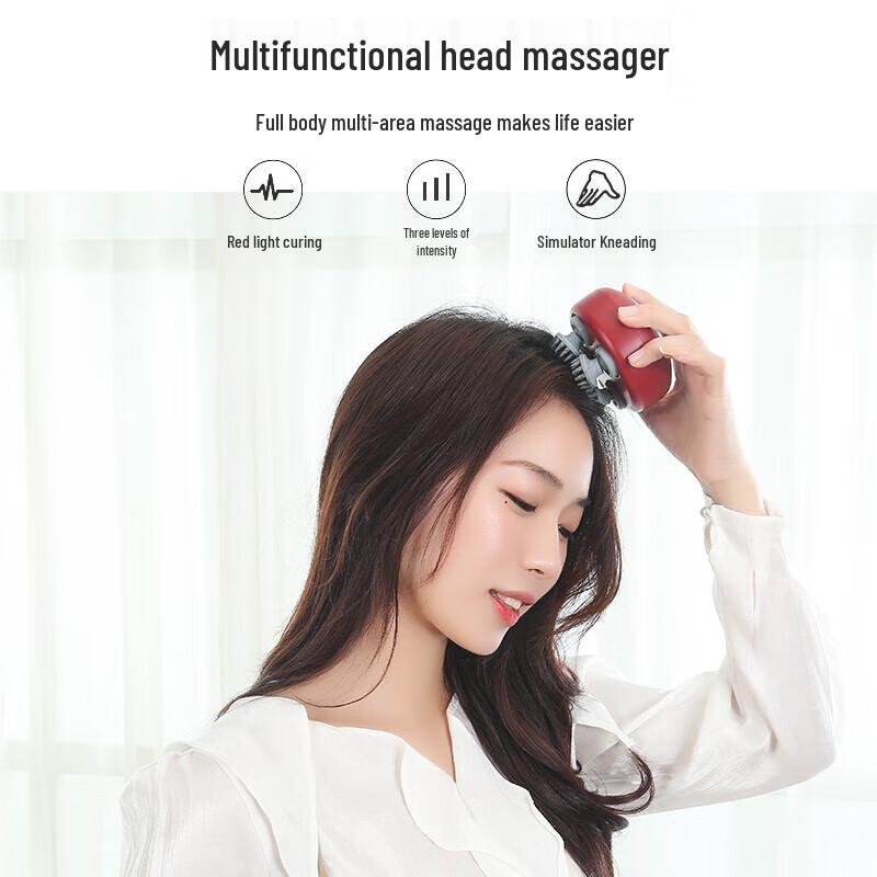 Luckcattle Multifunctional Head Massager CN plug (adapter included)