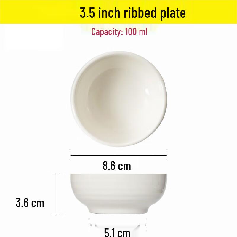 Ceramic Sauce and Condiment Dish Set