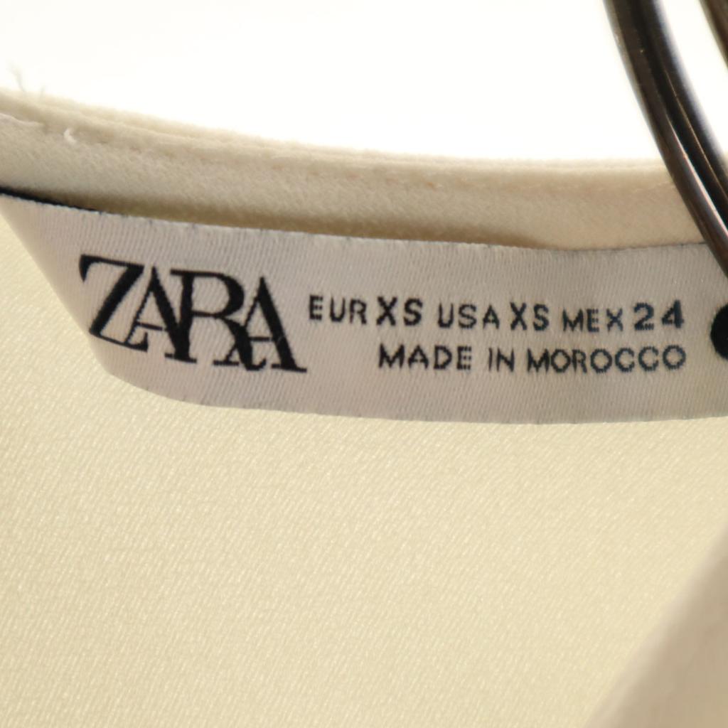 Zara Long Sleeve Cut XS Ivory Women Used