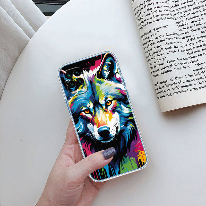 MH148 Animal Wolf Phone Case for Motorola Edge 20 30 S30 40 50 Fusion Lite Plus Pro Neo Ultra One Power Action Macro Hyper Vision Zoom