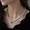 Love Pendant, Natural Necklace, High-end Feel, Light Luxury Temperament, Versatile Collarbone Chain, Neck Chain