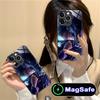 Jujutsu Kaisen Megumi Mobile Phone Case for iPhone 17 16 15 14 13 12 11 Pro Max Plus Mini MagSafe Glass Colour Cover Luxury