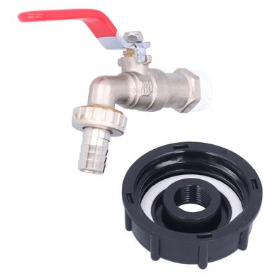 Adattatore Rubinetto Serbatoio IBC G12 Ottone Filettatura Grossa Connettore Rubinetto Valvola di Ricambio