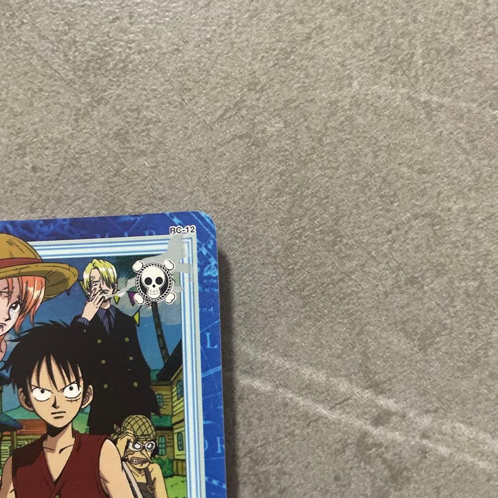 Used One Piece Carddass Hyper Battle RC-12 Luffy Pirates Rally Kira