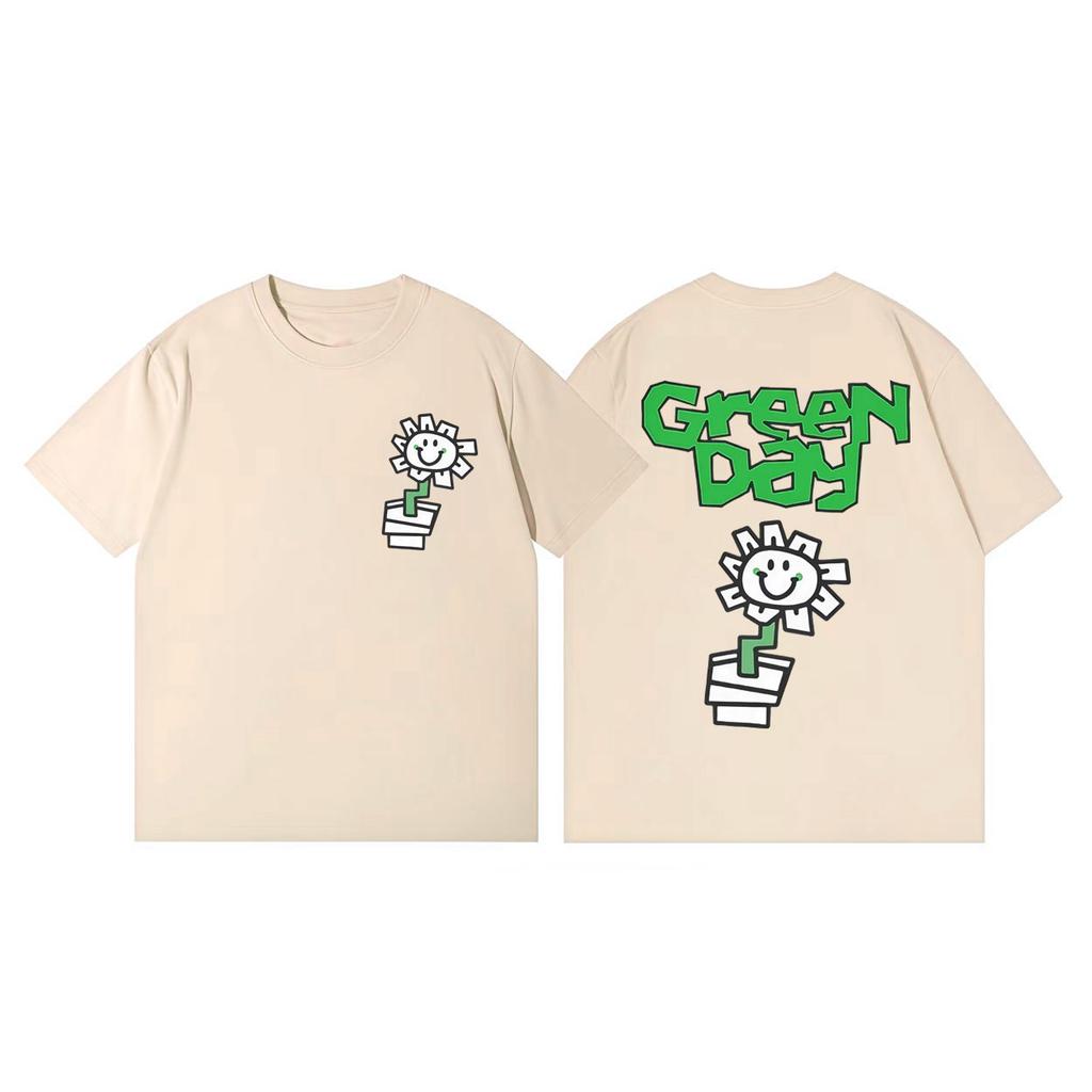 Punk Rock Band Green Day Inspired Tour 2026 Graphic T Shirts High Quality Fashion Tshirts Unisex Women Casual Loose Cotton Tshirt