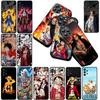 For Apple iPhone 16 14 15 Plus 11 Pro Max 16E ProMax + 16Plus 15+ 14+ Phone Cover Soft Case Shanks Red Hair One Pieces Luffy
