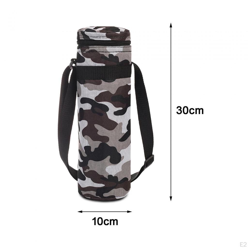 Portable Water Bottle Holder with Adjustable Strap for Outdoor Activities