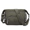Alta Calidad A4 Hombres Mujeres Bolso de Hombro Mensajero Bandolera Gran Capacidad Bolso de Mano Cartera Impermeable Ligero Azul Púrpura Rojo