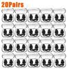 1-50Pairs Silicone Earplugs for Swimming Sleeping Soundproofing Noise Reducing Earplugs Motorcycle Noise Filtering Earplugs