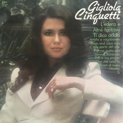LP Record GIGLIOLA CINQUETTI - Gigliola Cinquetti CGD69068 CGD 1974 Italy Pop Used