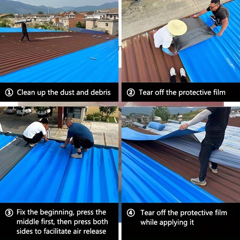 Roof Waterproof Tape/Membrane – Made of PE Polyethylene Anti-Aging Material, Capable of Repairing Cracks and Suitable