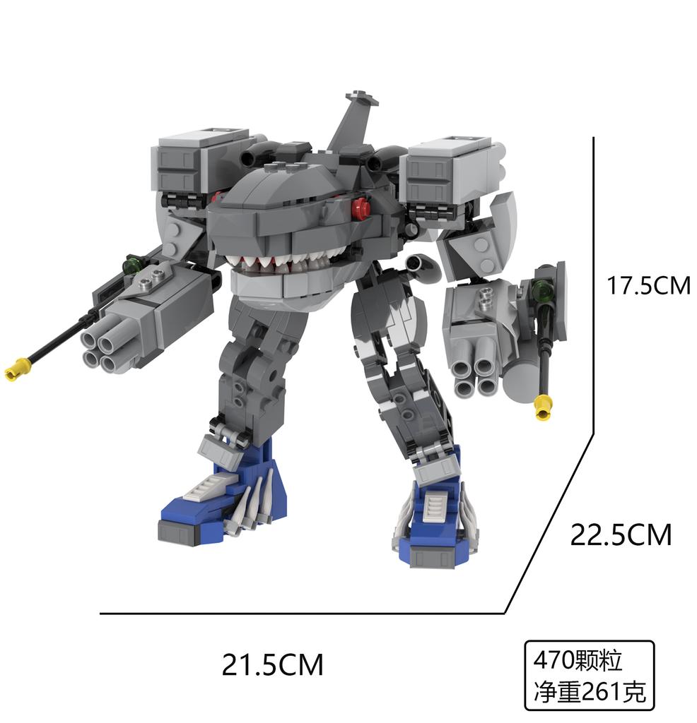 MOC Italienische Brainrot Bricks Tung Tung Sahur Figuren Tralalero Tralala Bausteine Spielzeug für Kinder Geburtstagsgeschenke