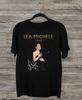 Lea Michele signiertes Live-Tour 2025 Kurzarm Schwarz Alle Größen T-Shirt OB974