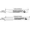 White Paint Pen For Rock Painting,Stone,Ceramic,Glass,Wood,Tire,Fabric,Metal,Canvas. Set Of 3/6/12 Acrylic Paint White Marker