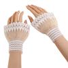 Lace Wrist Cuffs For Nails Photography Breathable Sheer Fabric Elastic Cuffs Fashion Accessories