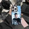 Custodia per Telefono Macklin Celebrini San Jose Sharks per iPhone 17,16,15,14,13,12,Pro MAX Nera Opaca Cover Antiurto