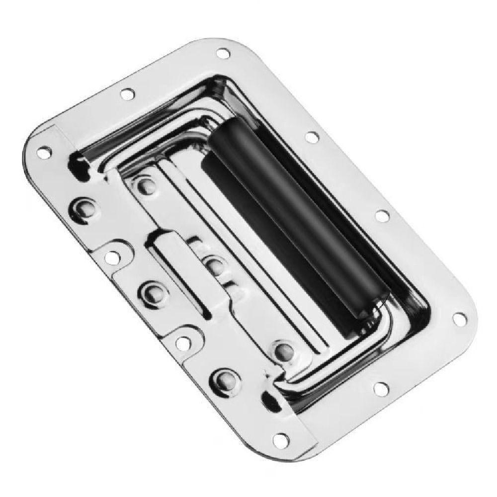 4Pcs Spring Loaded Flight Case Lock Recessed Mount Cabinet Zinc Zinc Alloy Pull Handle  Road Flight Case