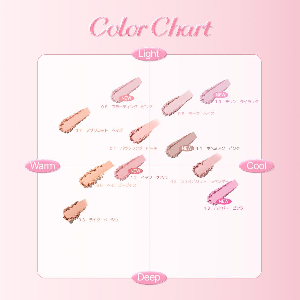 VDL Cheek Stain Blusher 03 Like Beige Hash Glow Peach Beige Color That Creates a Vibrant Powder Suitable for Warm and Cool Skin Poyn Korean Cosmetics