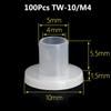 Screw Nylon Transistor Gasket The Step T-Type Plastic Washer
