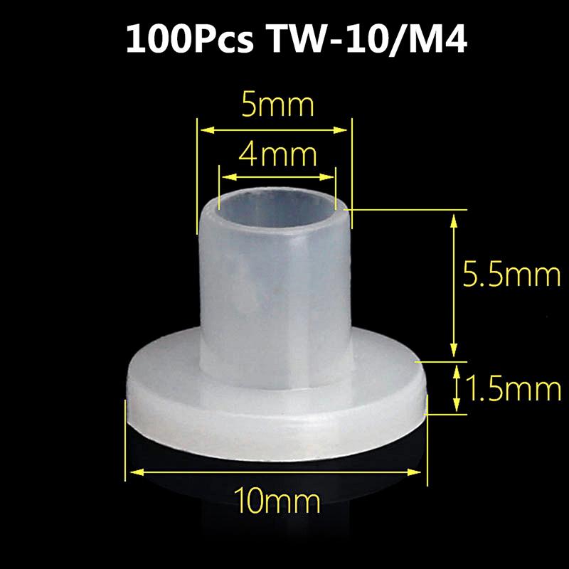 Screw Nylon Transistor Gasket The Step T-Type Plastic Washer